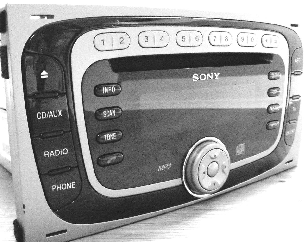 Ford Focus Sony MP3 CD Laufwerk defekt